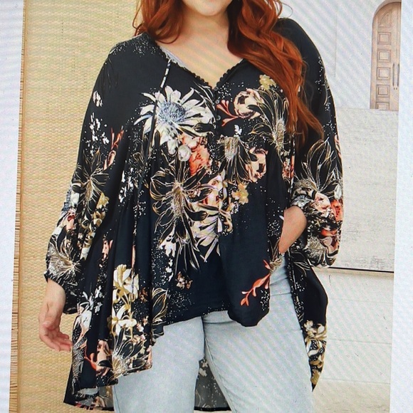 Jaase Tops - Jaase Chloe Indigo Top